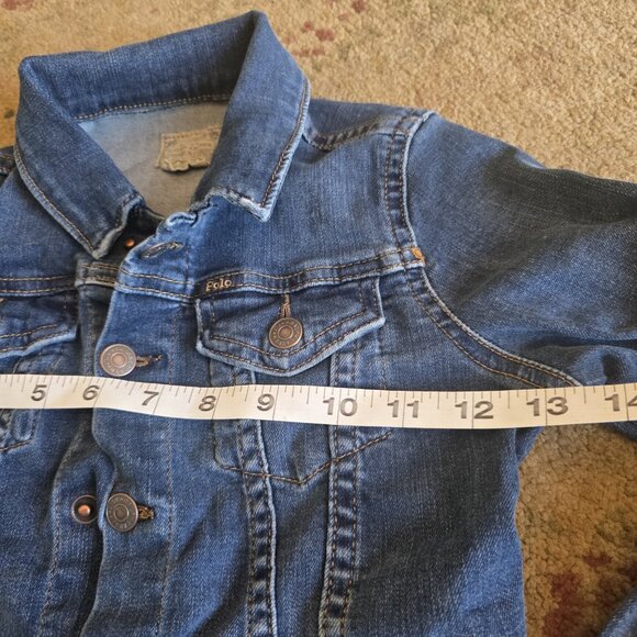 Polo Ralph Lauren Denim Jacket Toddler Size 4T Made In Egypt - Picture 7 of 10